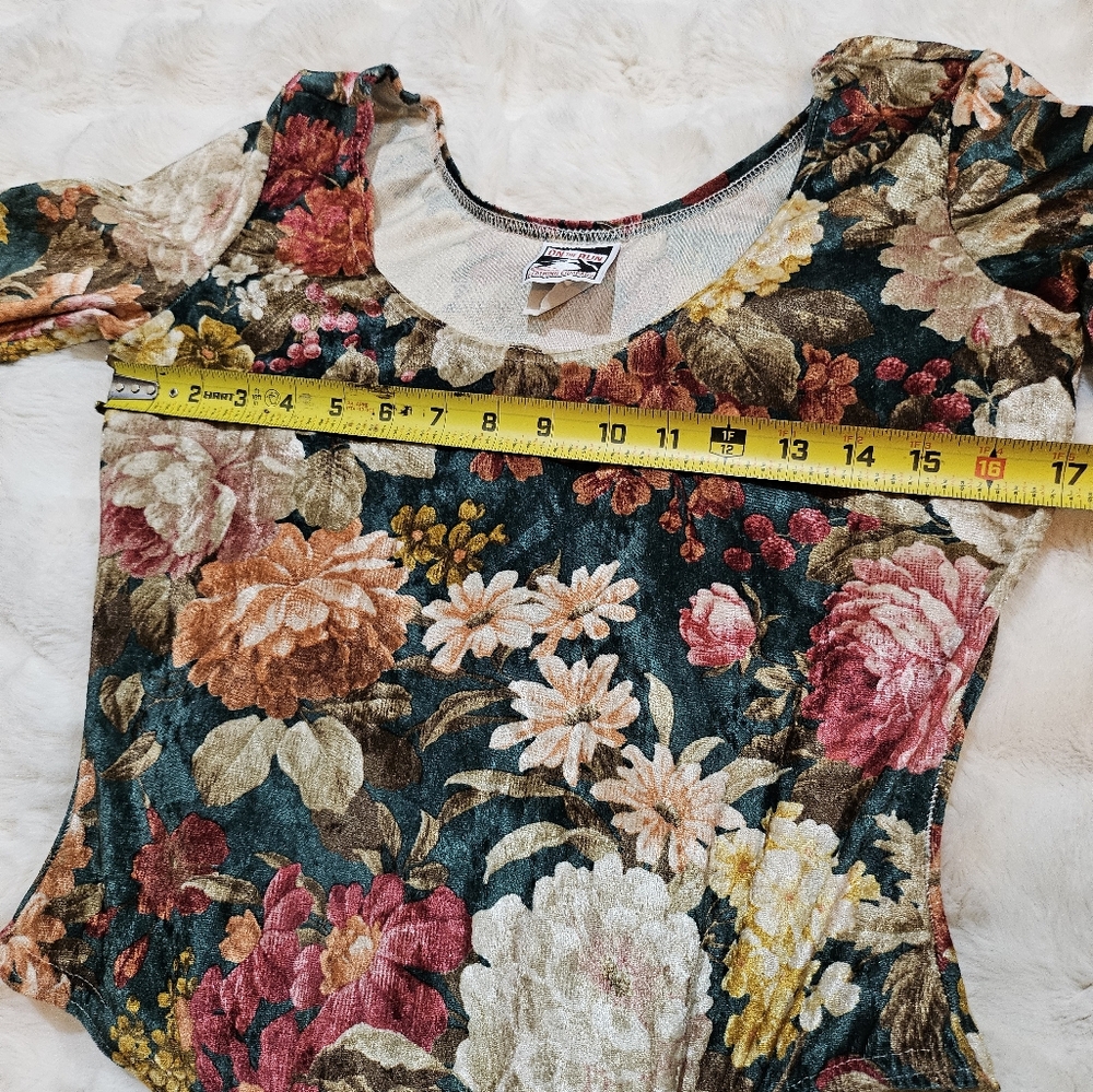 Vintage On The Run Floral Bodysuit - Picture 5 of 6